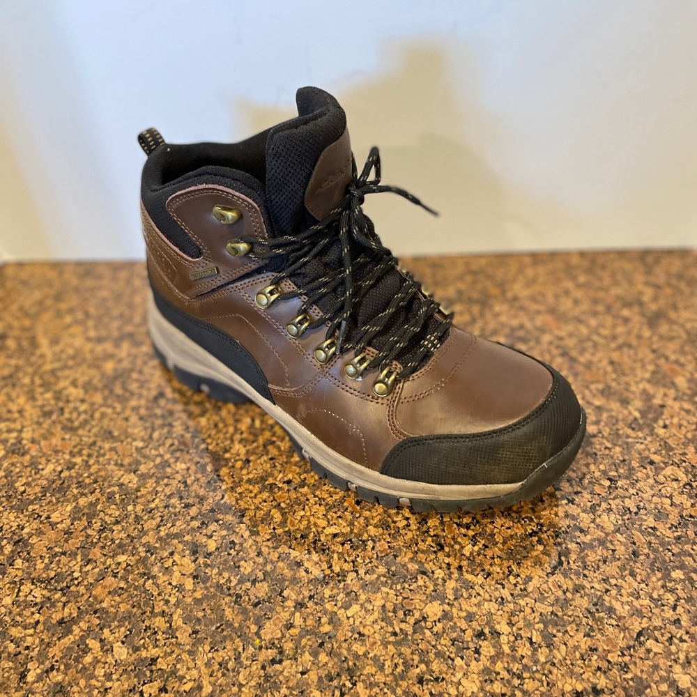 Men’s Eddie Bauer “Brad” Leather Hiking Boots SZ: 10.5